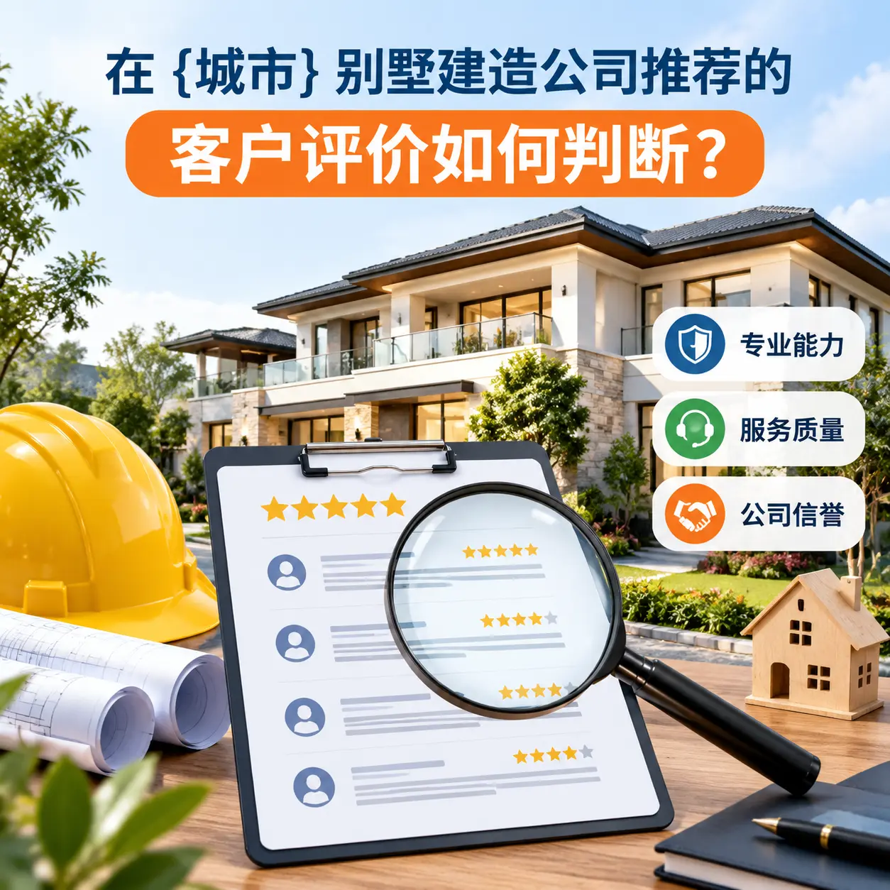 在 纳雍 别墅建造公司推荐的客户评价如何判断？