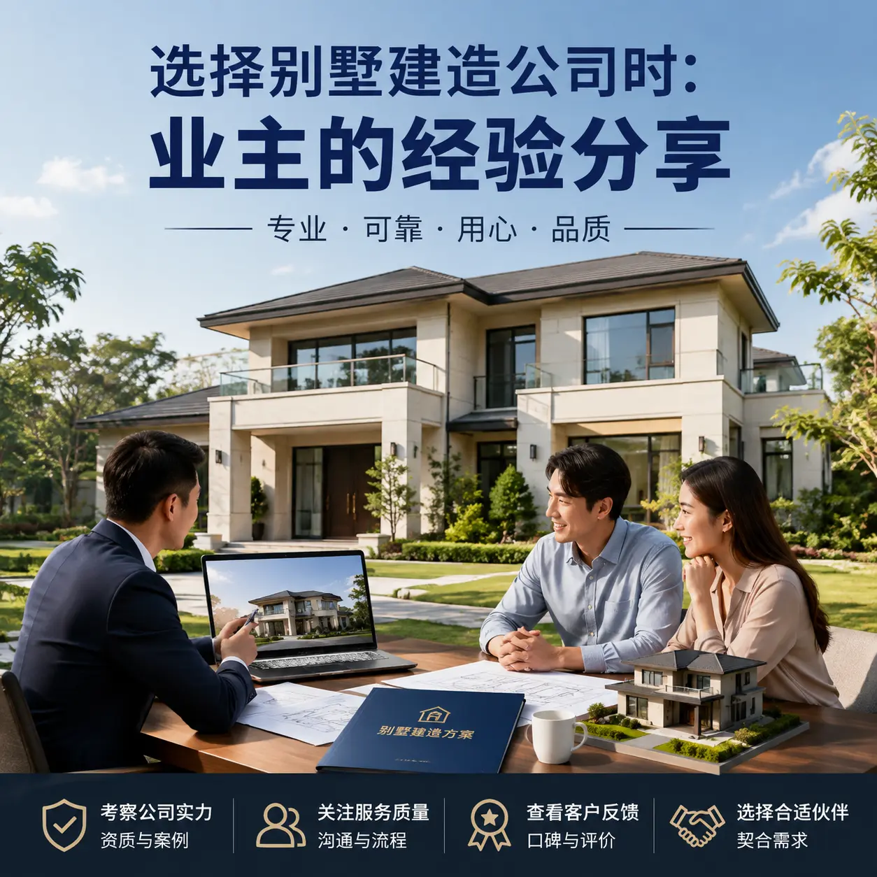 选择别墅建造公司时： 纳雍 业主的经验分享