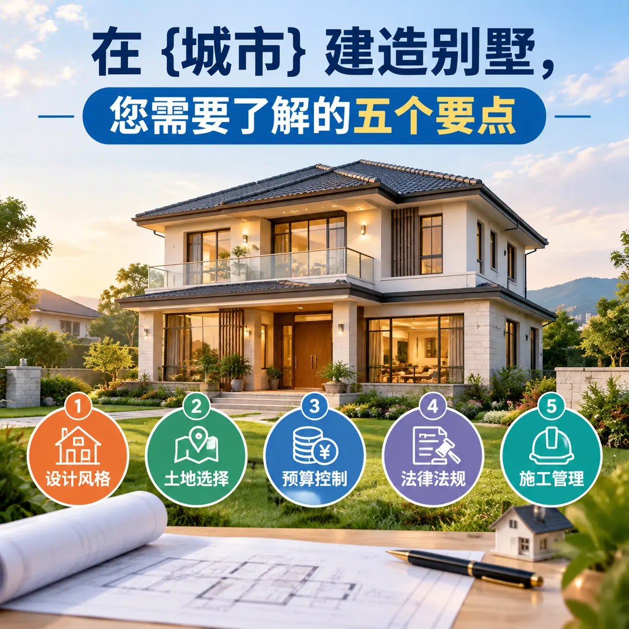 在 纳雍 建造别墅，您需要了解的五个要点