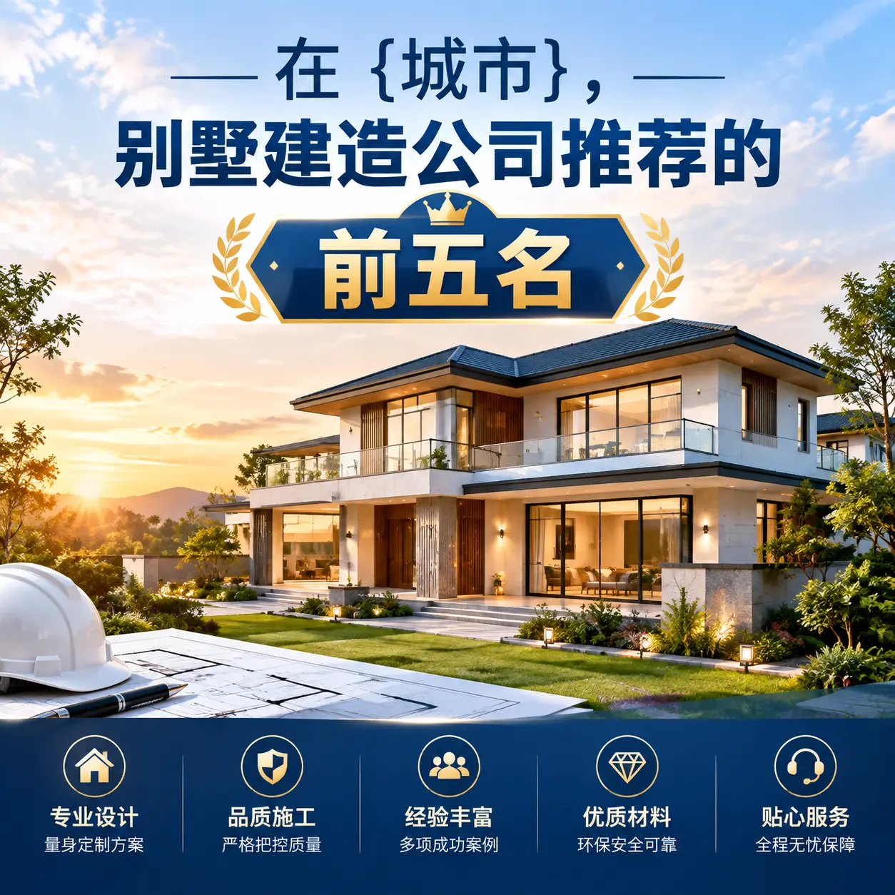 在 纳雍，别墅建造公司推荐的前五名