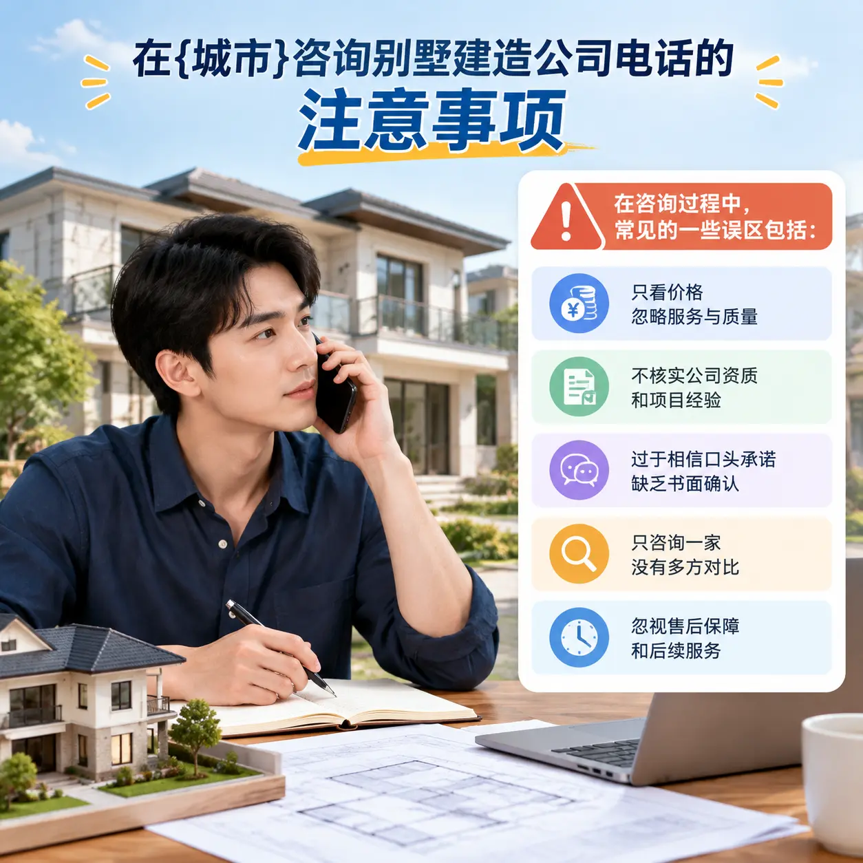 在纳雍咨询别墅建造公司电话的注意事项