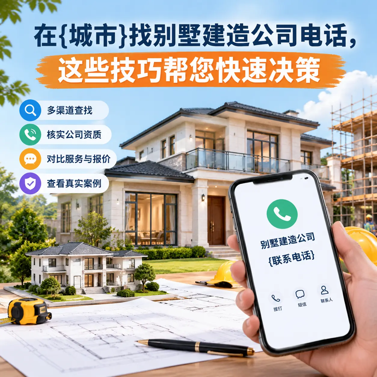 在纳雍找别墅建造公司电话,这些技巧帮您快速决策