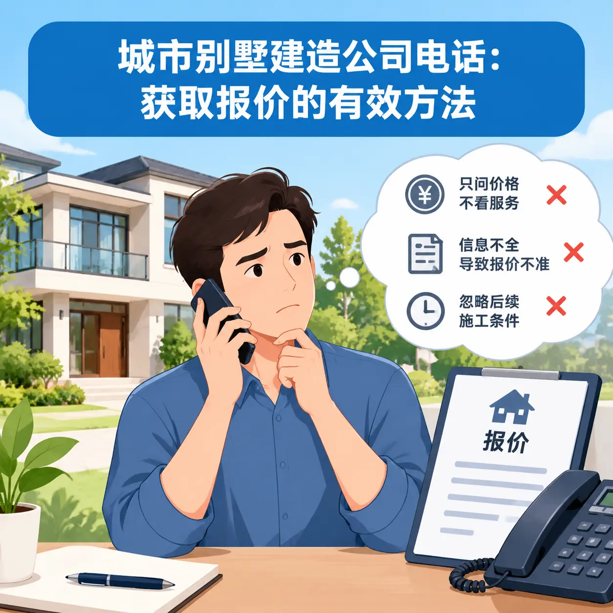 纳雍别墅建造公司电话:获取报价的有效方法